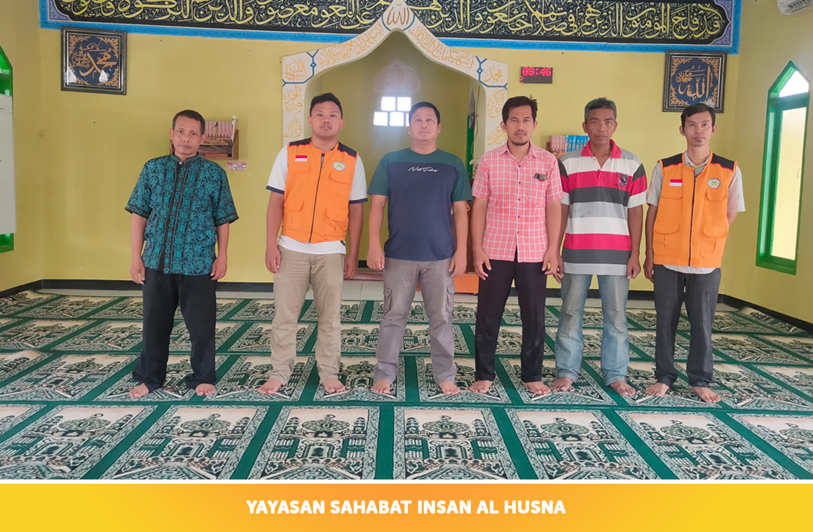 Penyaluran Wakaf Karpet Untuk Masjid Riyadhus Sholihin Babelan Bekasi