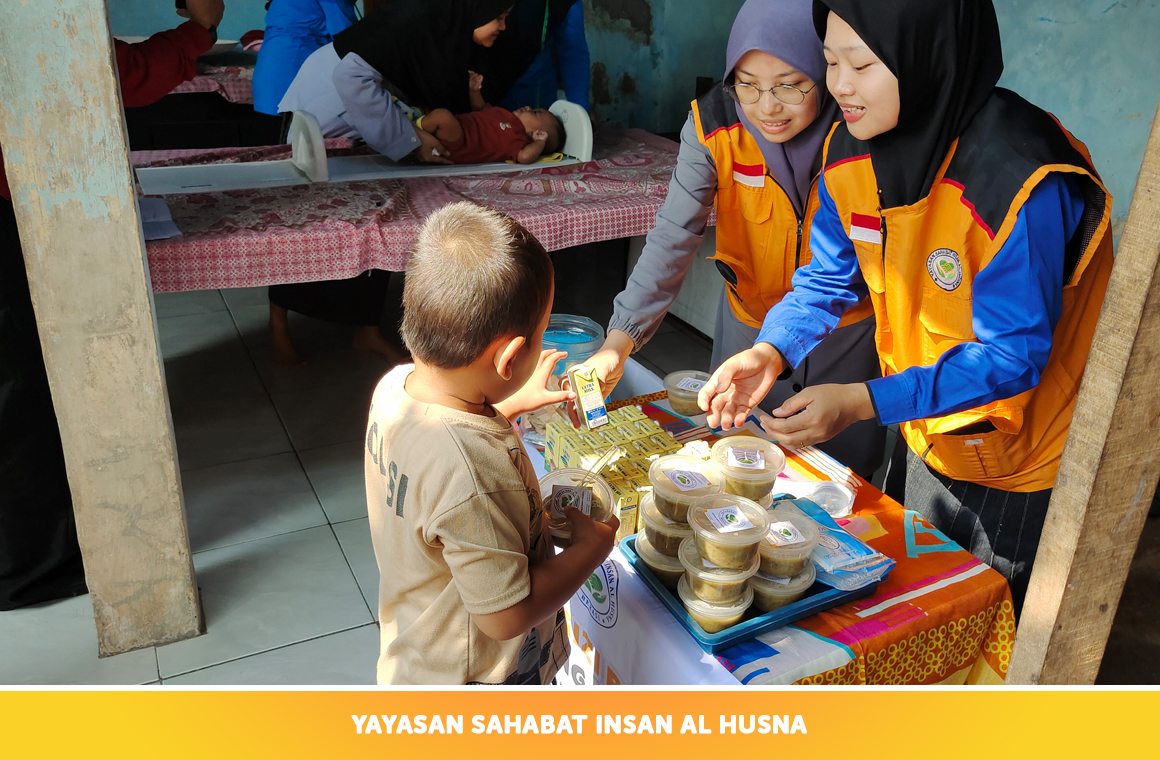 Bantuan Gizi Untuk Posyandu Kp Ciketing, RW08, Mustika Jaya, Bekasi